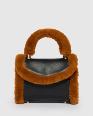 Black Kiki Trim Mini Bag