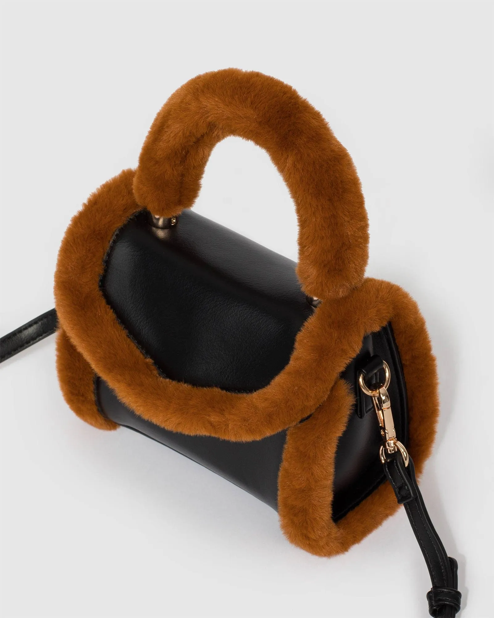 Black Kiki Trim Mini Bag