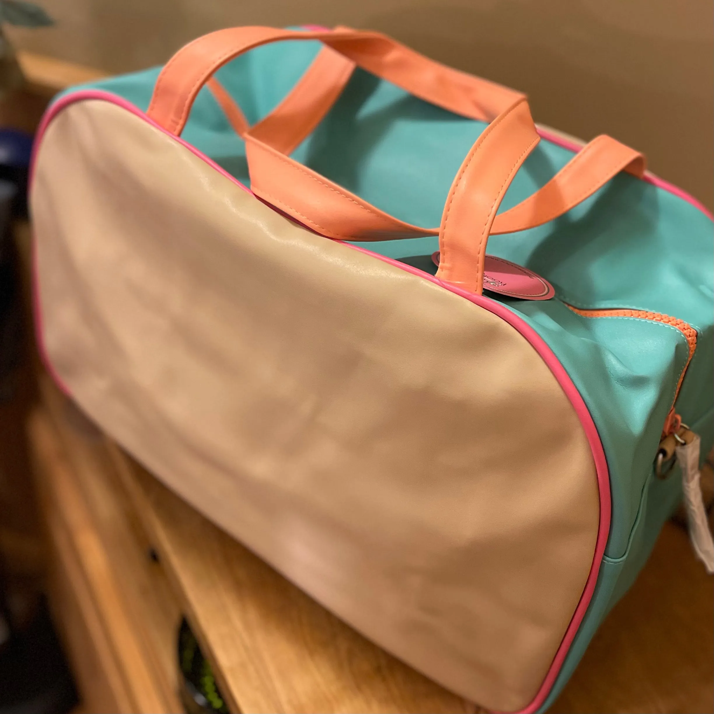 Duffle Bag: Weekender - On My Way  Getaway  Happy Camper