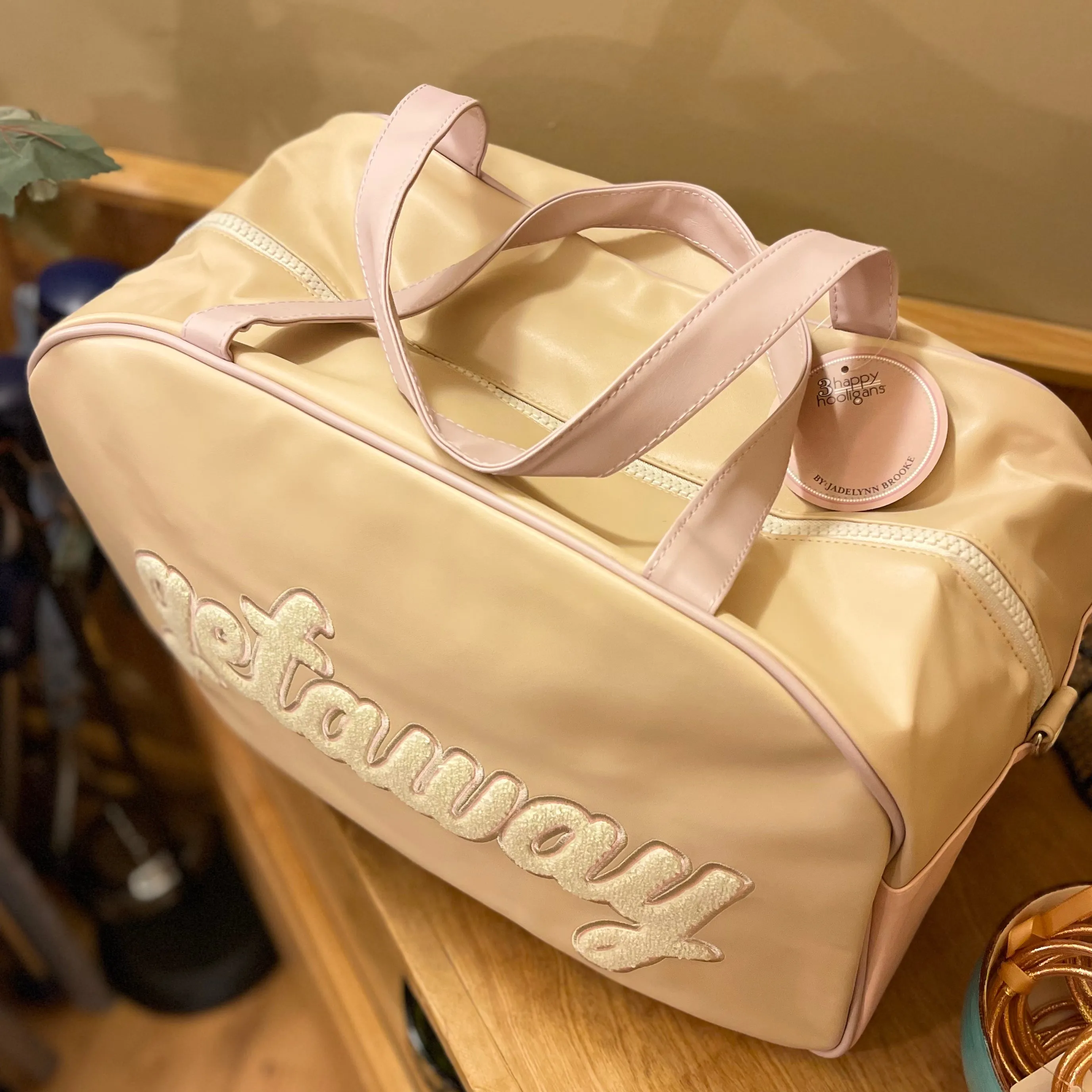Duffle Bag: Weekender - On My Way  Getaway  Happy Camper
