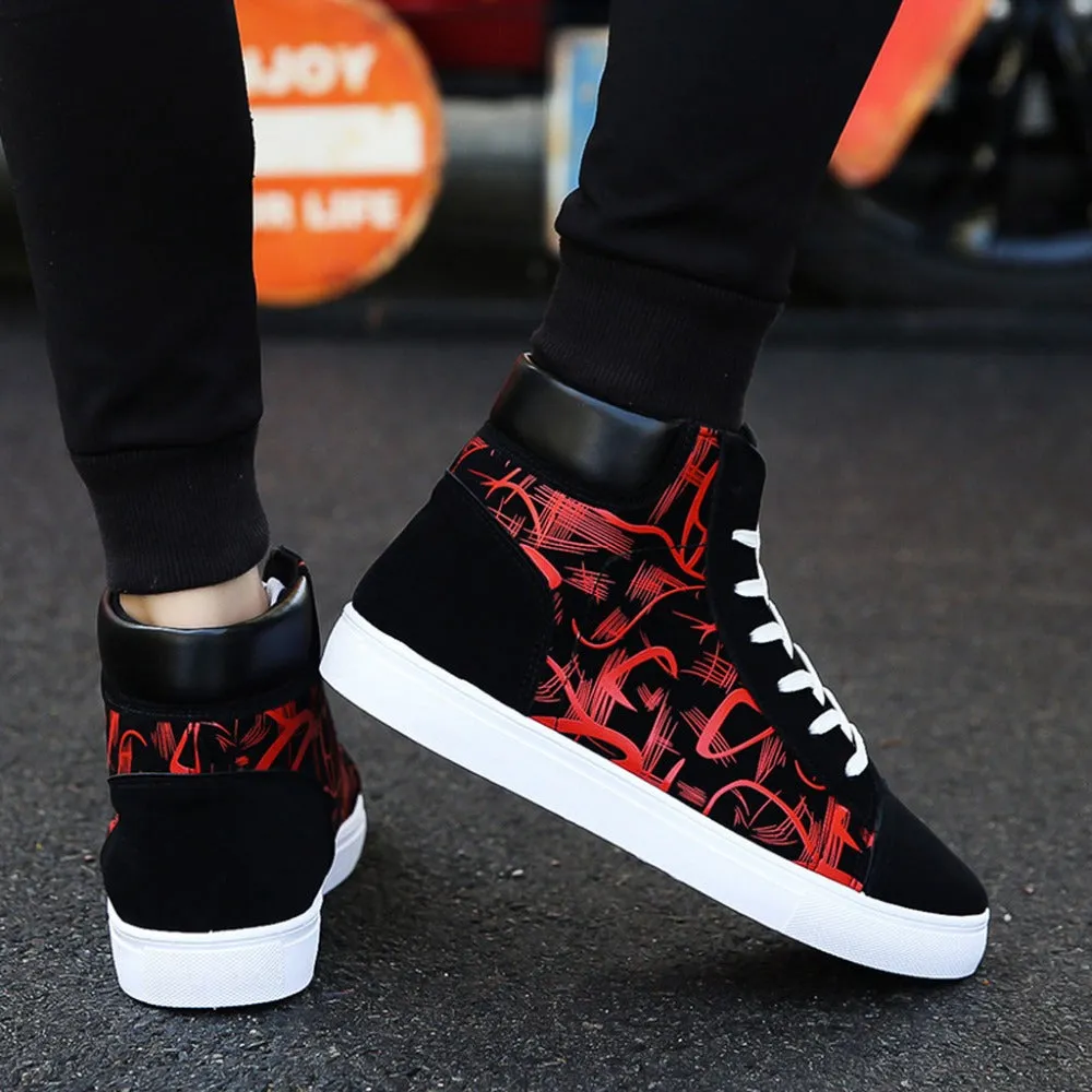 Graffiti Canvas Sneakers