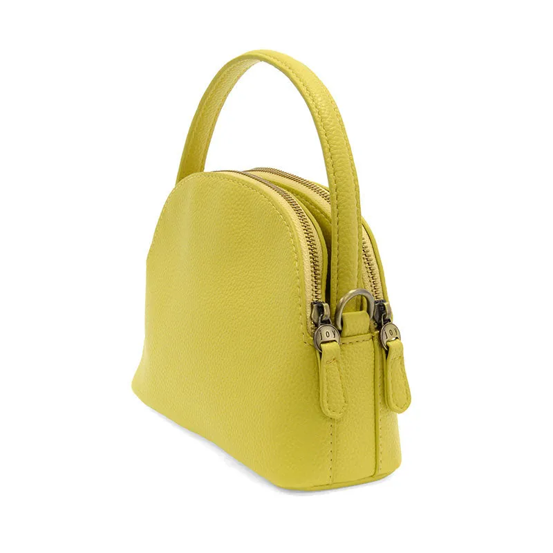 Larissa Double Zip Dome Crossbody