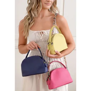 Larissa Double Zip Dome Crossbody
