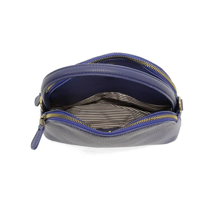 Larissa Double Zip Dome Crossbody