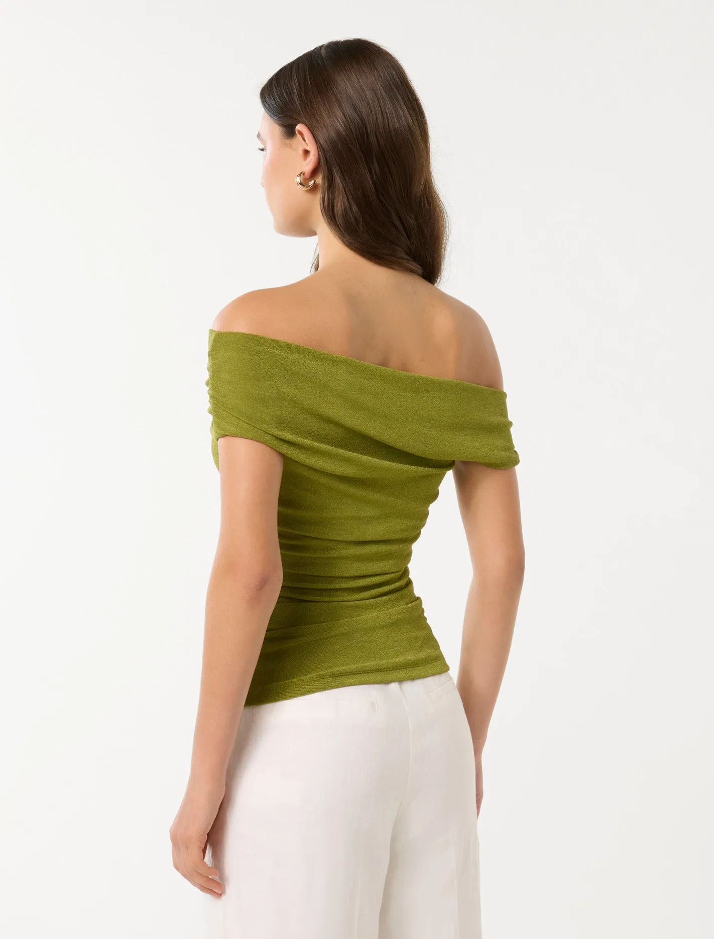 Mia Twist Shoulder Top