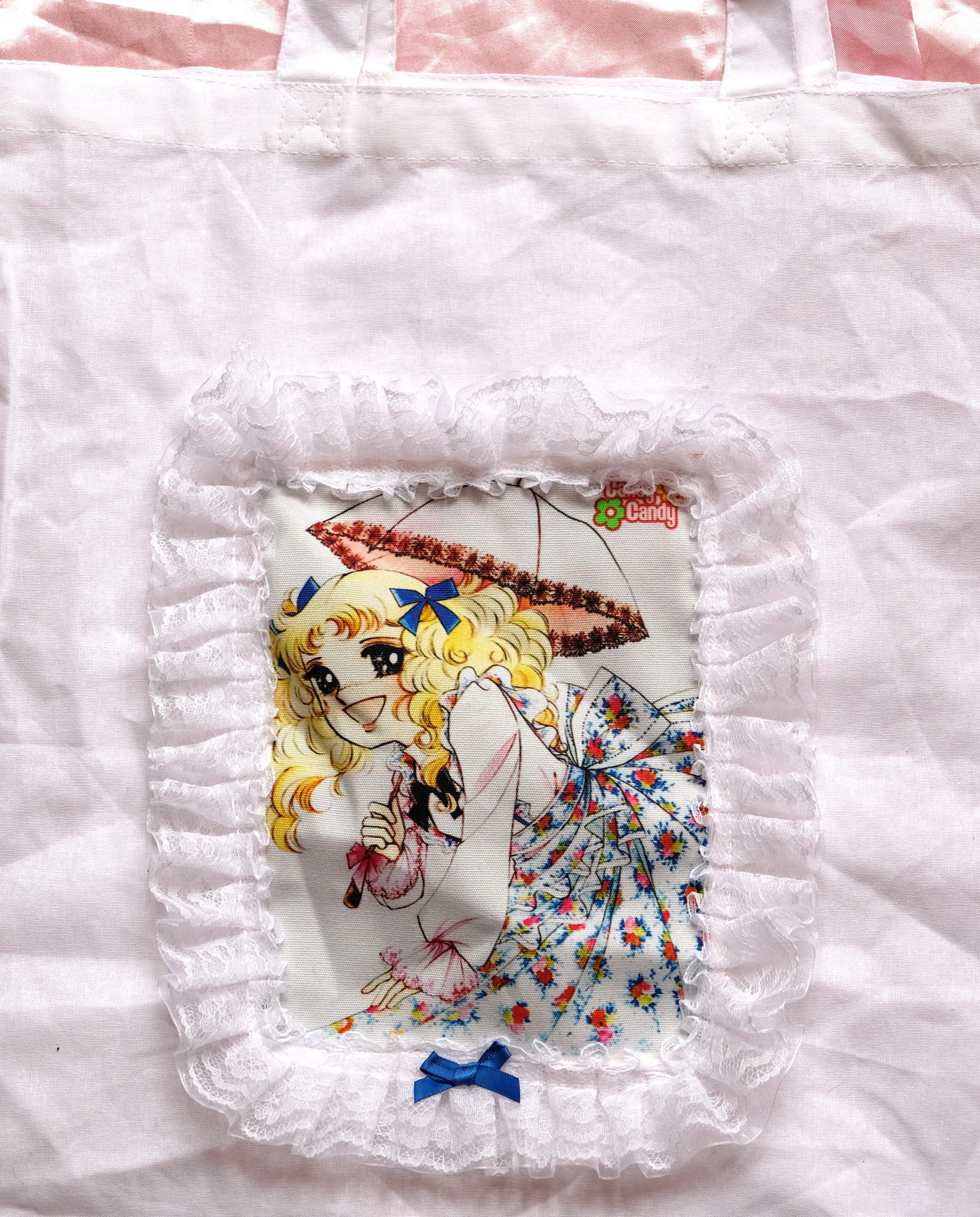 Shoujo Tote bag -white