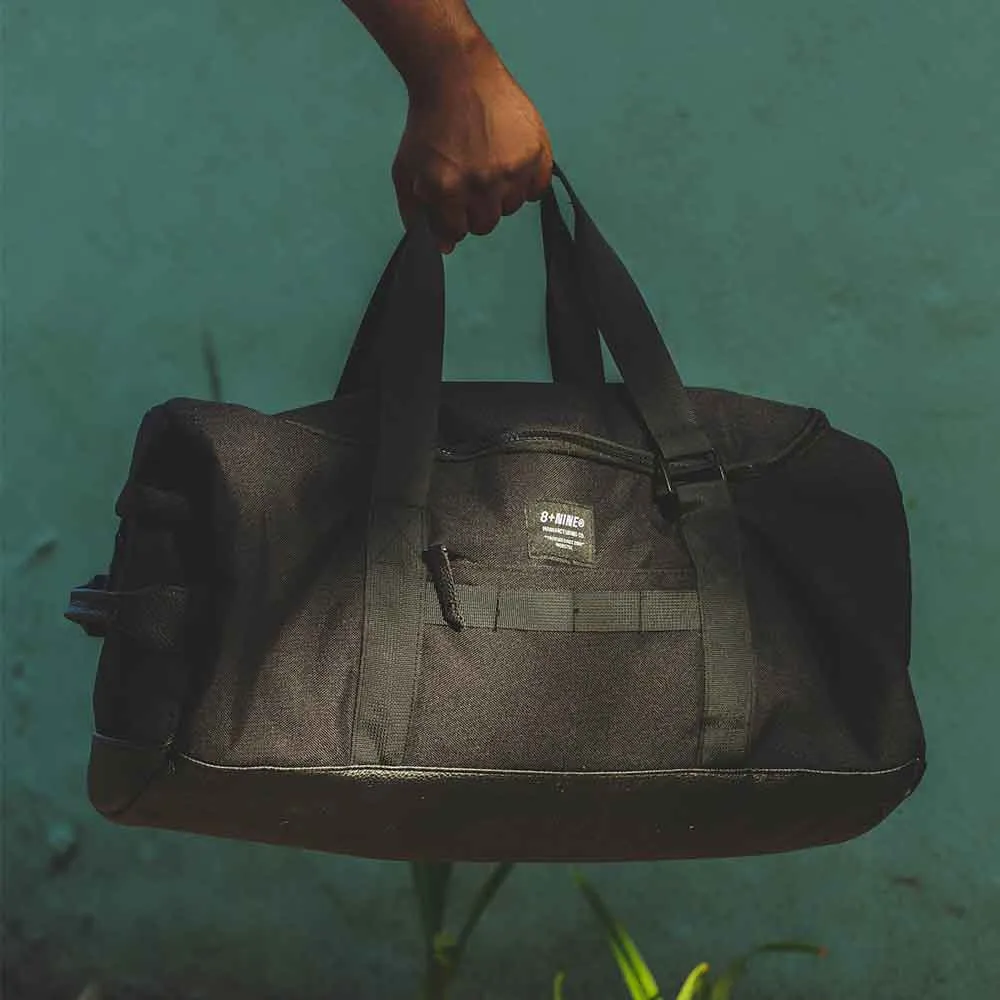 Trenches Black Duffel Bag