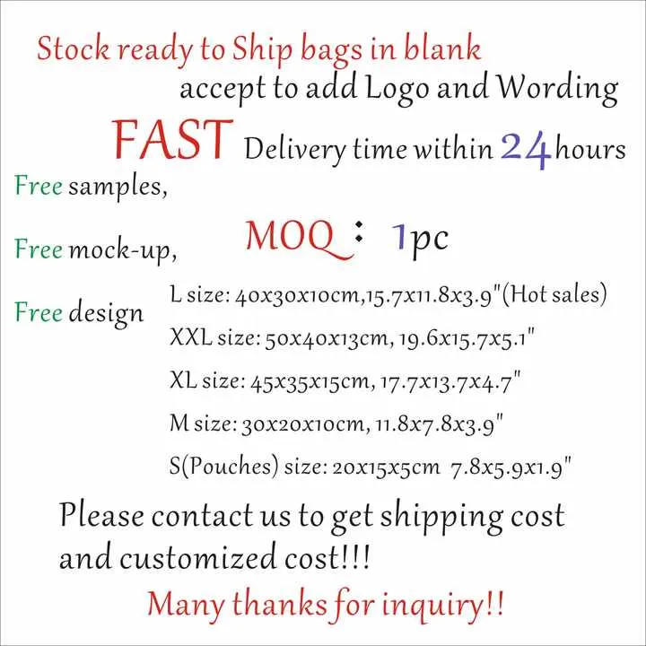 Wholesale Custom Logo Fashion Multiple-حقيبة حمل شفافة