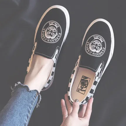Women Graffiti Casual Canvas Sneaker Shoes
